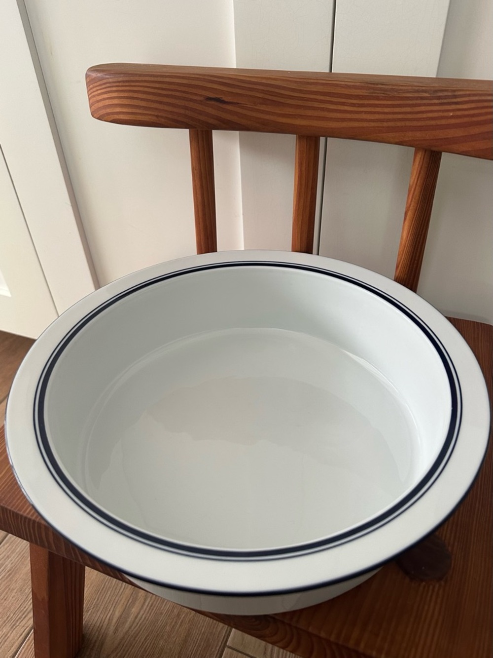 DANSK BISTRO Christianshavn Blue 11 in Pasta/Vegetable Serving Large Bowl